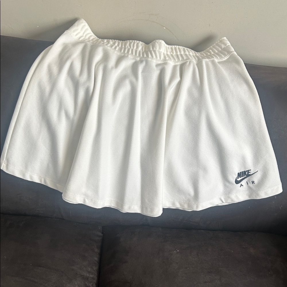 Nike White Athletic Skirt
